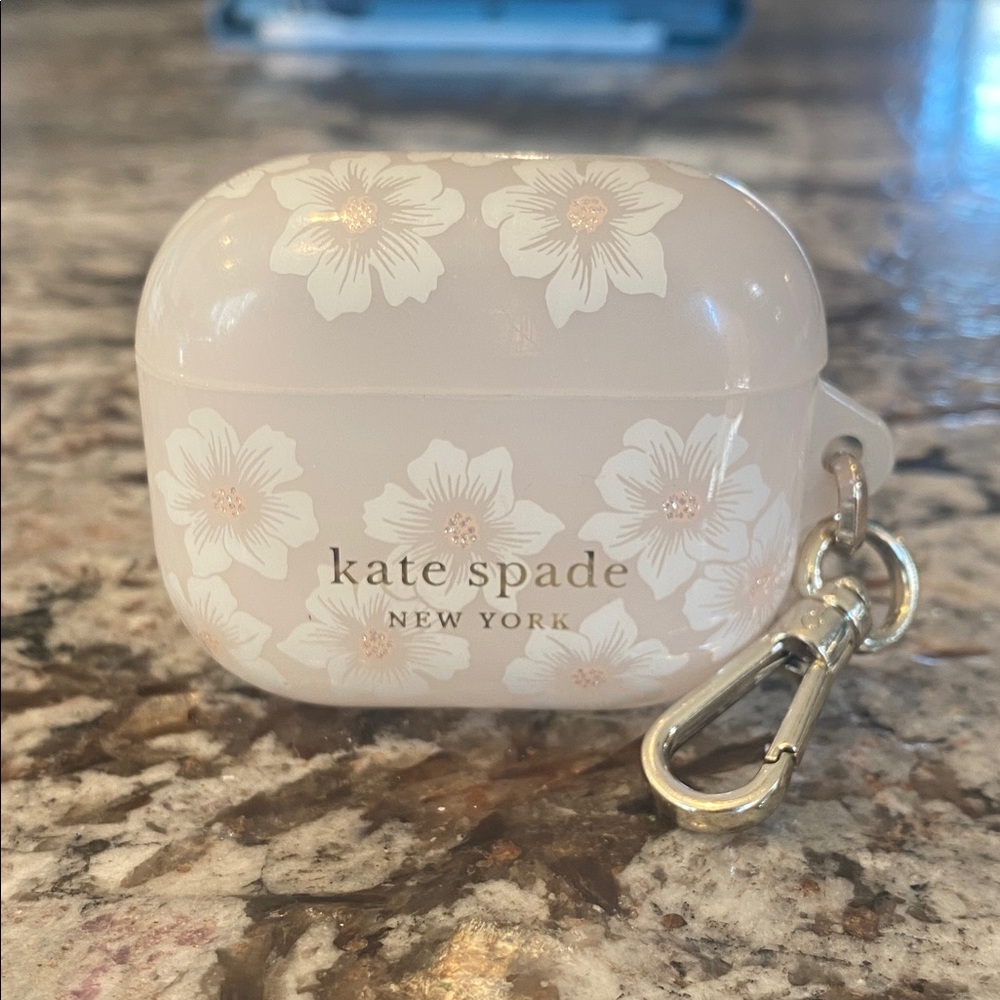 Kate Spade White Floral AirPods Case